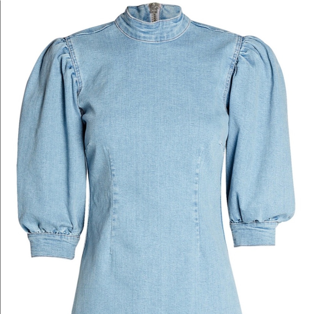 Ganni Cult Denim Mini Dress